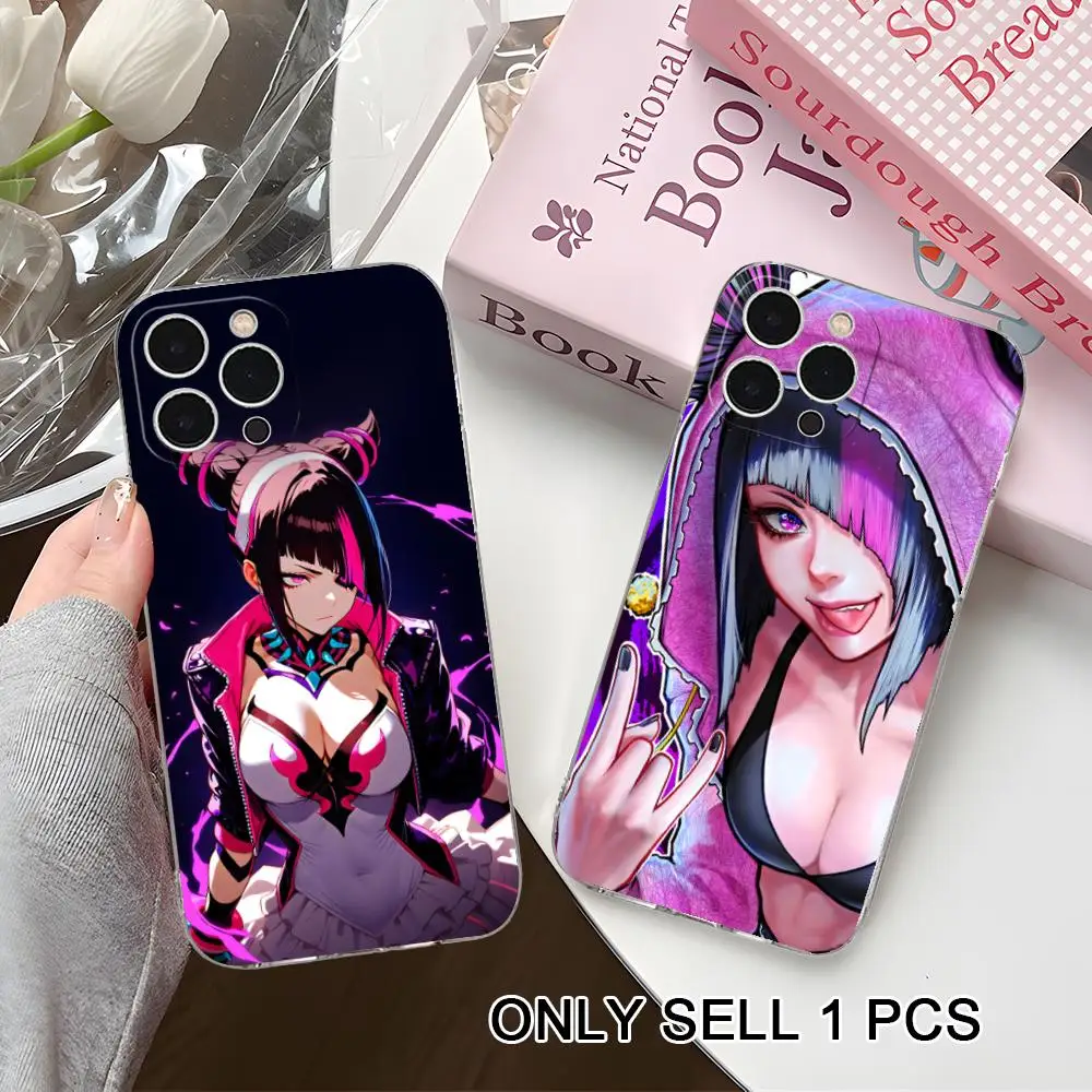 Street Fighter Juri Han Phone Case for iPhone 17 16 15 14 13 12 11