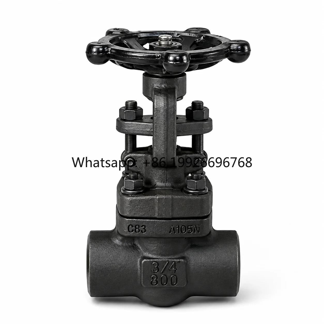 

Forged Steel Manual Threaded Screwed End Gate Valve 3/4 in for Steam Thermal Oil Boiler 425C