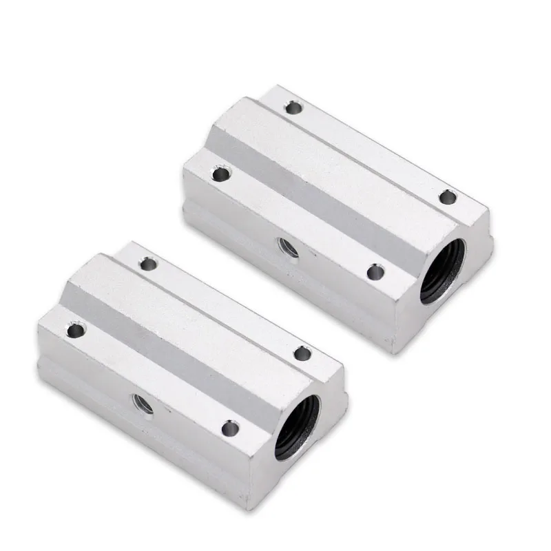 SCS10LUU 10mm High Precision Linear Bearing Housing Long Slider Block Fit Linear Shaft CNC 3D Printer Parts
