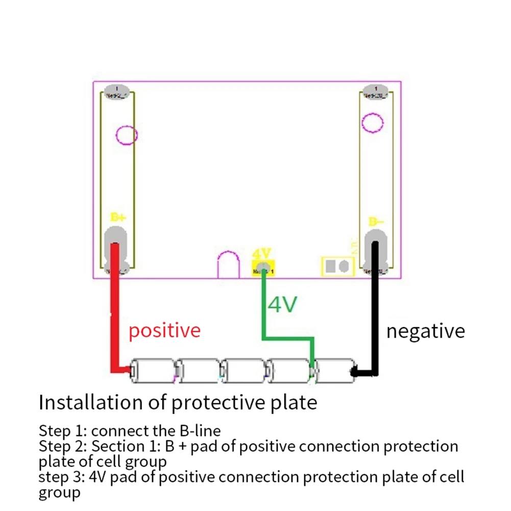 บอร์ดป้องกันการชาร์จ PCB แบตเตอรี่18V สำหรับ BL1850 BL1840 BL1830 Makita