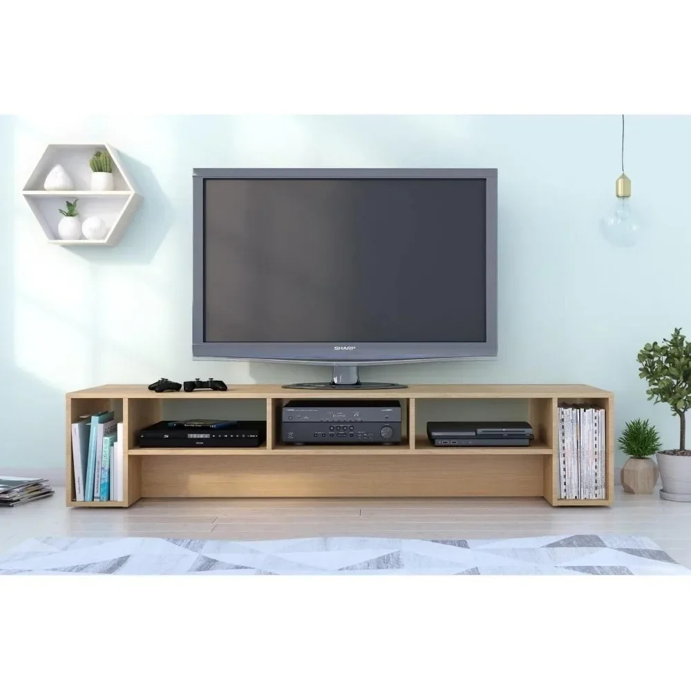 72-Inch Tv Stand, Natural Maple