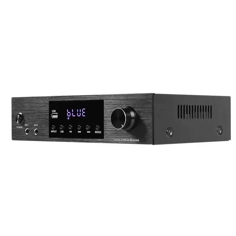 New val Karaoke Hifi AV Receiver Amplifier with A/B/A+B KTV-0