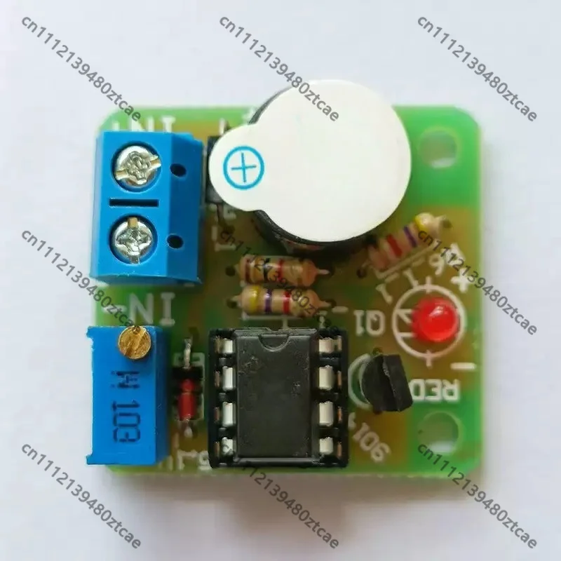 12V 24V Low Voltage Protection Module Over Discharge Alarm Board For Lithium Battery Lead Acid Battery Undervoltage Protection