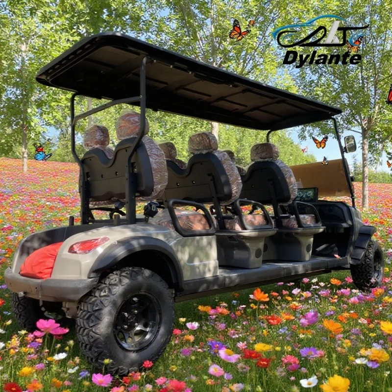 

Лидер продаж, внедорожные уличные легальные карты с литиевой батареей 72 В, автомобильный багги, 4 6-местные электрические тележки для гольфа, увеличение надежности автомобиля