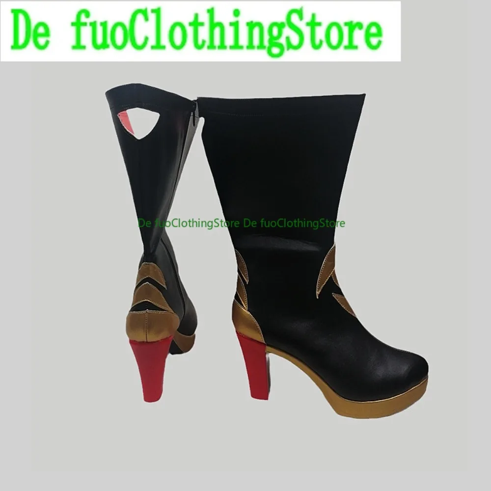 Cosplay exhibition cosplay shoes collapse 3 talismans Hua Chi Ling boots fashion character clothing wear cosplay shoes