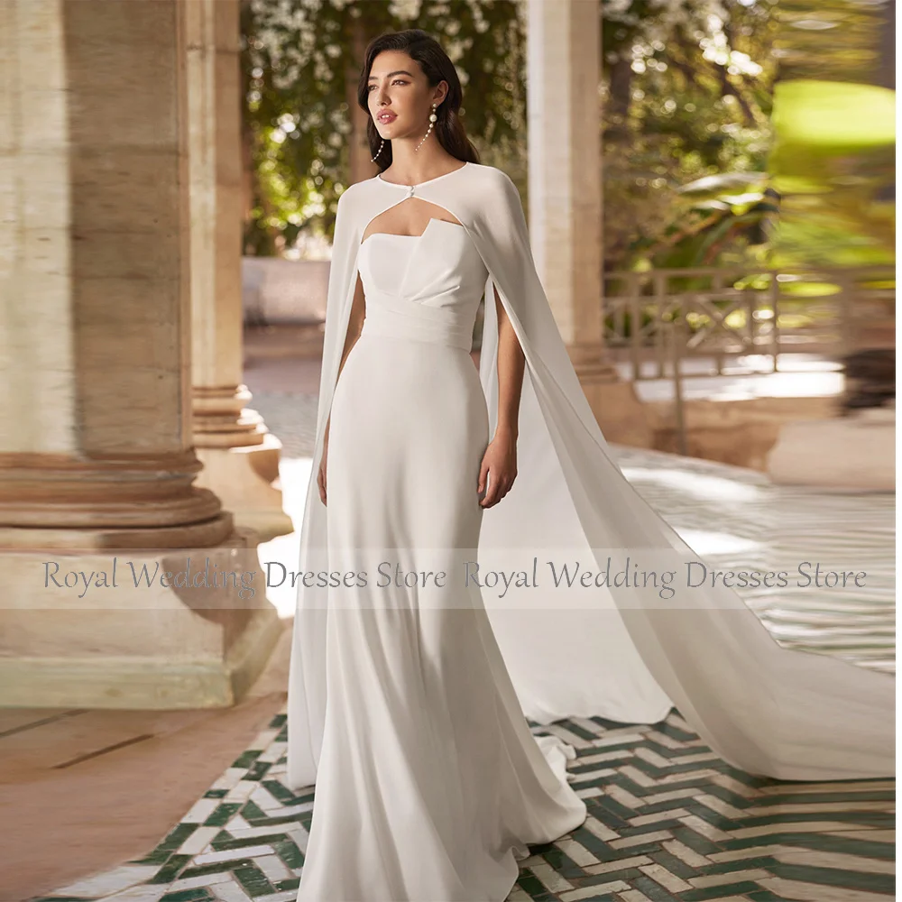 Modern Long Gowns 2024 Charmeuse Pleat Tiered Gowns for Women 2024 Bride A-line Strapless Bespoke Occasion Gown