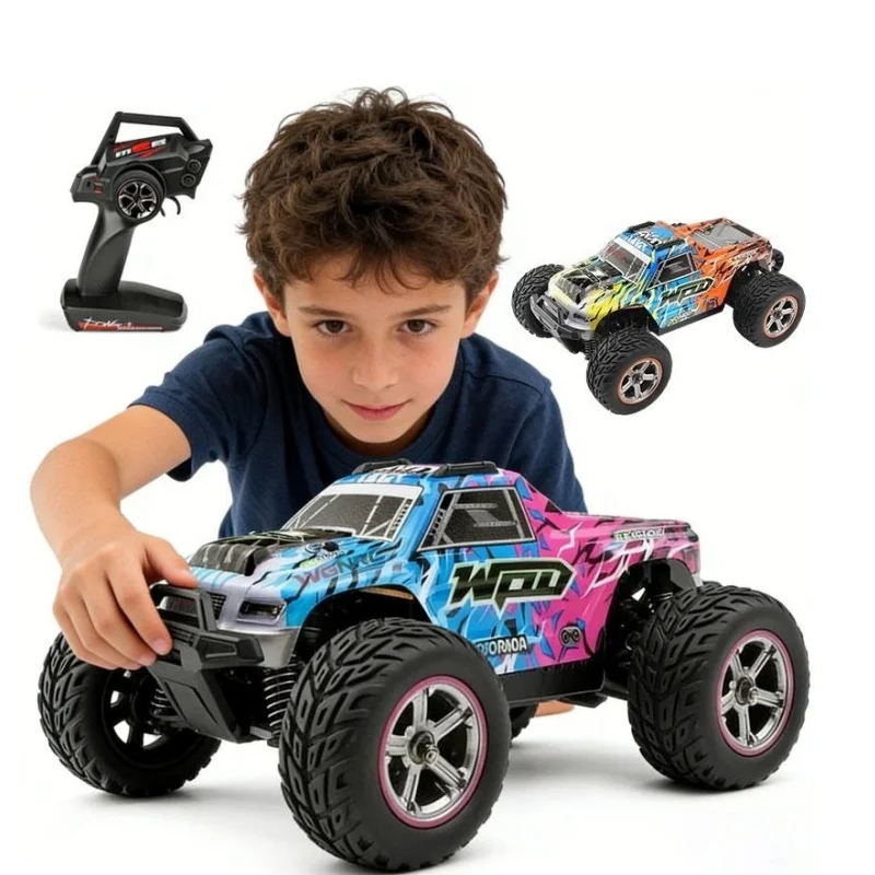 70KM/H 1/20 Mini Off Road Climbing Vehicle 2.4G RC Racing Car 4WD Drift Two Speed Adjustment With LED Lights RC Drift Car Toys
