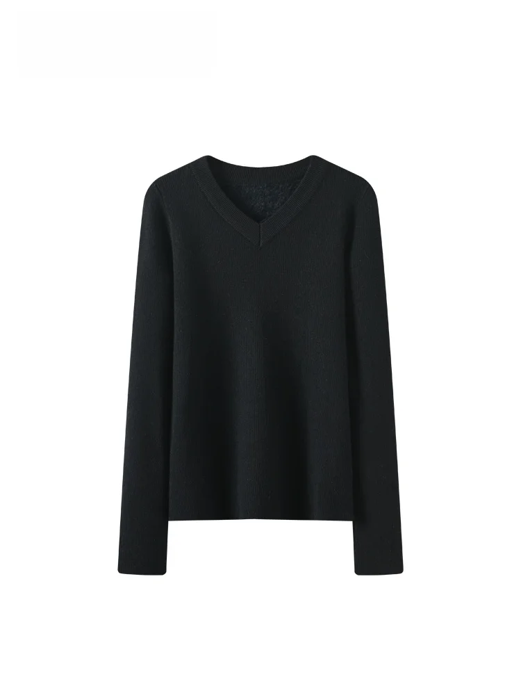 

plus Size Fce Lined Warm Base irt Women's Autumn Winter New Sle Plump Sister Lazy Slimming Inner Trendy Knitted Sweater