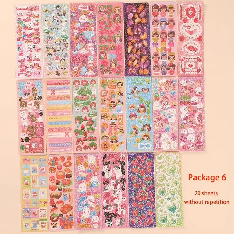 Веселые наклейки для детей, классные наклейки для девочек, веселые наклейки для детей, самодельные ремесла, эстетические наклейки, скрапбукинг