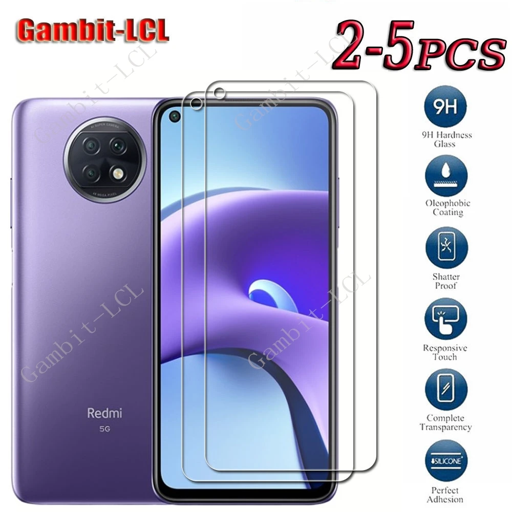 9H HD Original Tempered Glass For Xiaomi Redmi Note 9T 5G 6.53