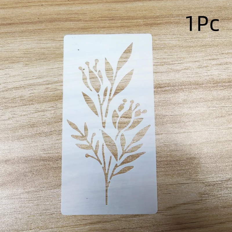 18 Pcs Flower Leaf Stencils, Reusable Painting Templates