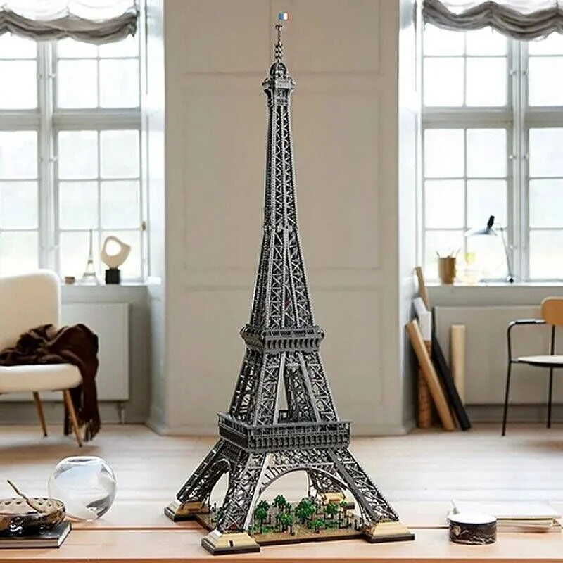 

tour effel MOC-10307 1.5M Tall Eiffel Tower 1000+pcs PARIS World famous architecture Building Blocks Bricks Toys For Adults Gift