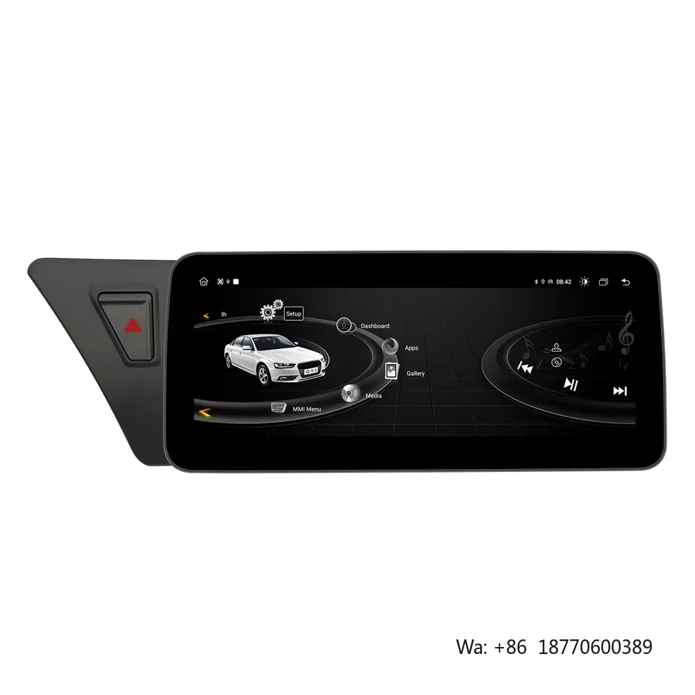 Auto Radio Android 14 Car Multimedia Player for Audi A4 B8 A5 2009-2017 GPS Navi Stereo Screen System WIFI Wireless Carplay Auto view 2