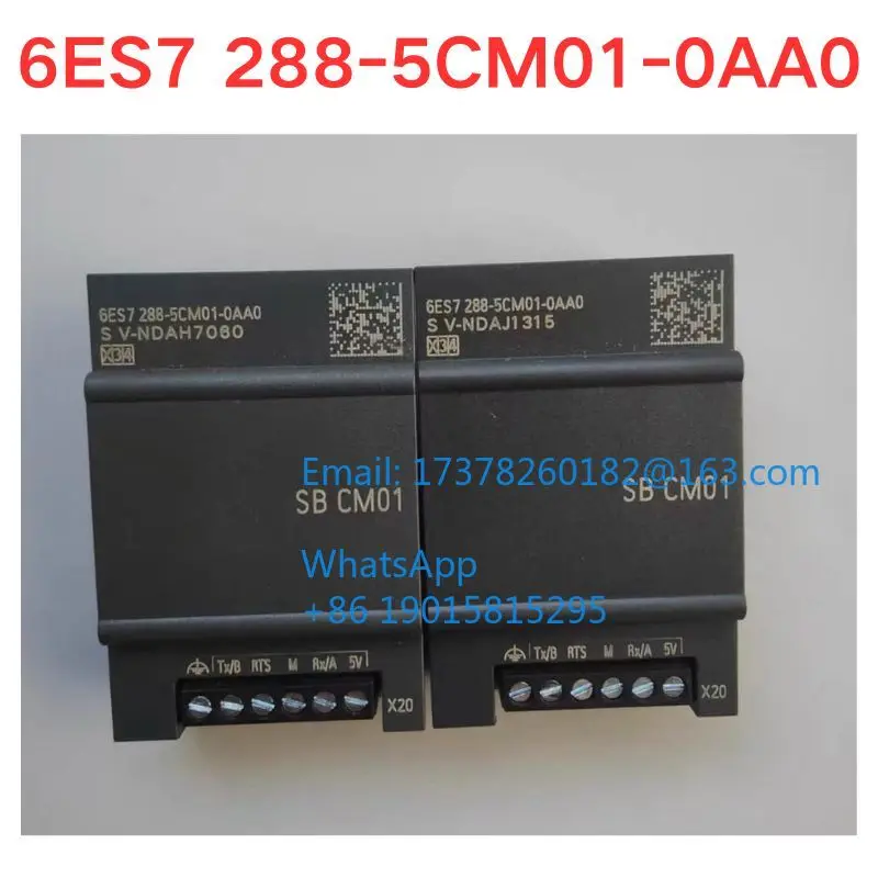 90% novo módulo 6ES7 288-5CM01-0AA0 Verificação de função OK