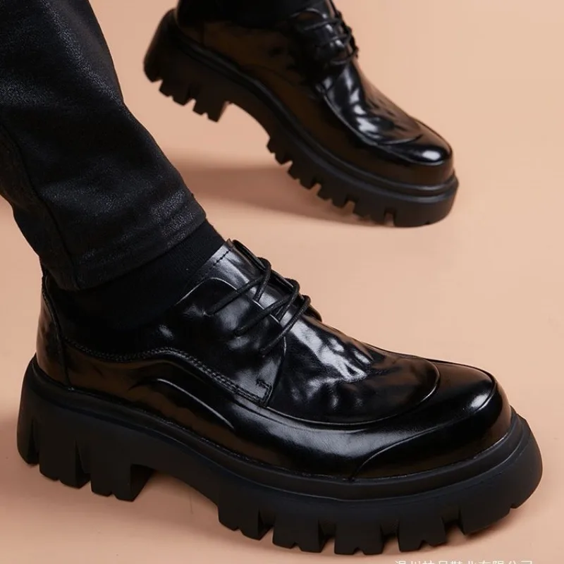 

Men Spring Casual Leather Shoes Men's Shoes Leather Business Dress Shoes