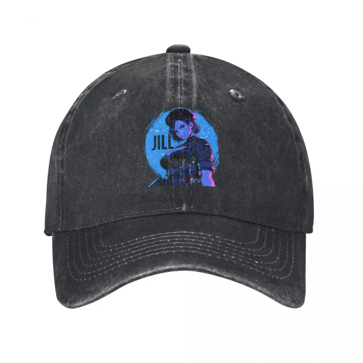 Artwork - Capcom's Survival Horror Tribute Baseball Caps Peaked Cap Jill Valentine Sun Shade Hats for Men