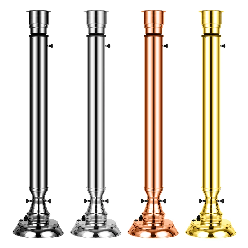 

Korean exhaust pipe barbecue shop exhaust fan barbecue telescopic exhaust pipe smoking cover with light equipment