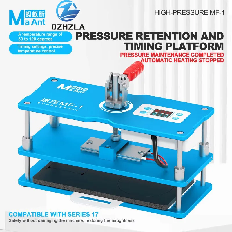 MAANT HIGH-PRESSURE MF-1 PRESSURE RETENTION AND TIMING PLATFORM PRESSURE MAINTENANCE COMPLETED AUTOMATIC HEATING STOPPED