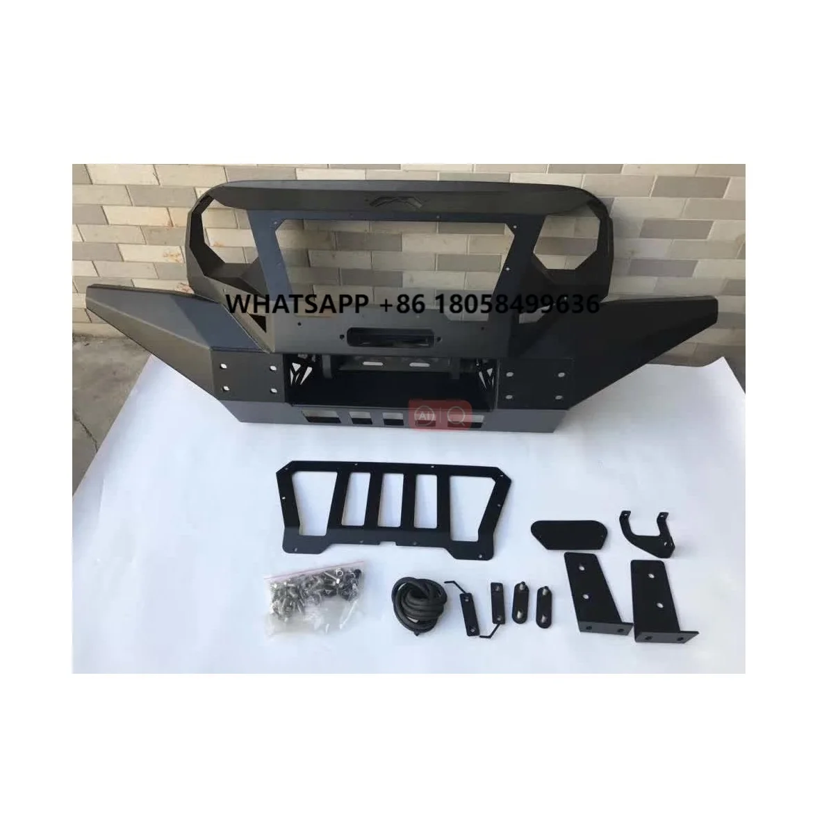 

Offroad Car Accessories Facelift Metal armor Front Bumper with Grille for Jeep Wrangler JK JL