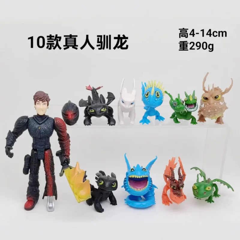 أنيمي قطار التنين خبير الشكل 6/8/10/12/15/18 قطعة خبراء التنين تمثال جمع نماذج ألعاب الدمى لهدايا عيد ميلاد الطفل