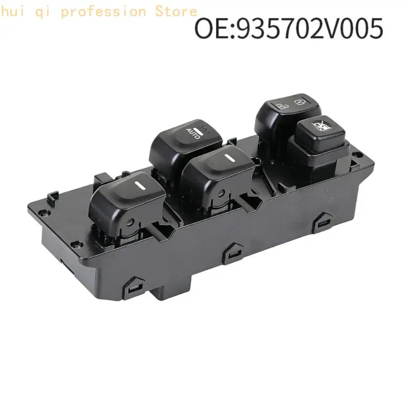 Autotürfenster-Steuerschaltereinheit 93570-2V005, schwarze Gehäusebaugruppe für die Reparatur von Innenverkleidungen und die – Detail 6