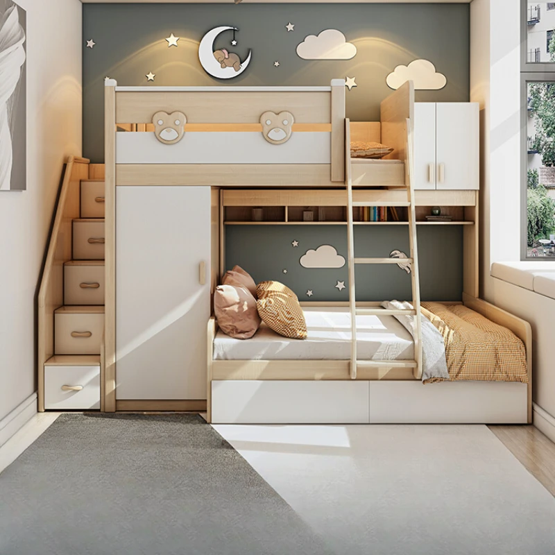 

Drawers Storage Bunk Beds Nordic Pretty Unique Luxury Frame Bunk Beds Children Up Down Ladder Cama Infantil Bedroom Furniture