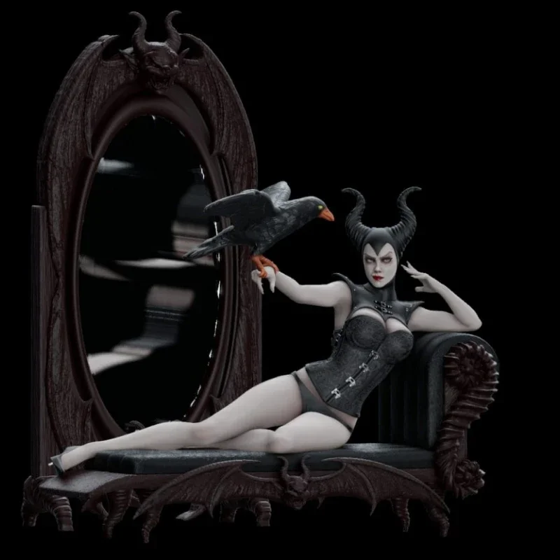 

The Dark Queen 1/24 Scale 75mm Resin Figure Model Kit Diy Unassembled and Unpainted Diy Boy Toys Gifts