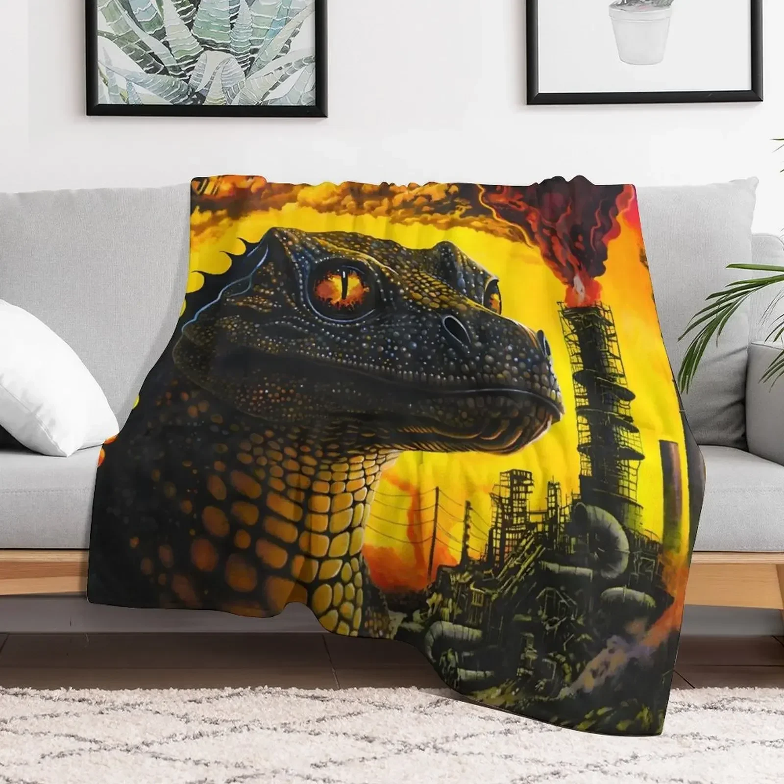 

PetroDragonic Apocalypse Throw Blanket Comforter Baby Blankets