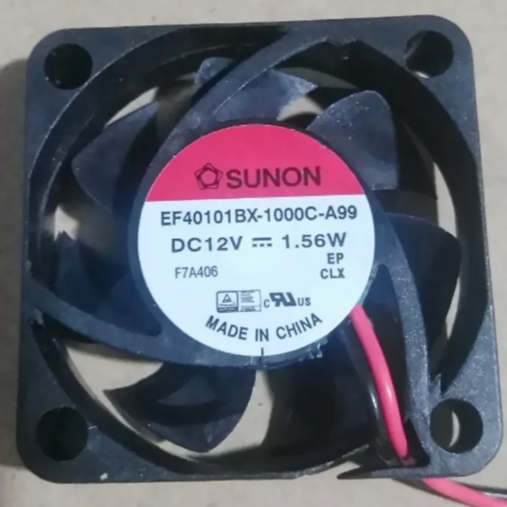 

+New for Original authentic 4010 built quasi 12V 1.56W EF40101BX-1000C-A99 4cm cooling fan