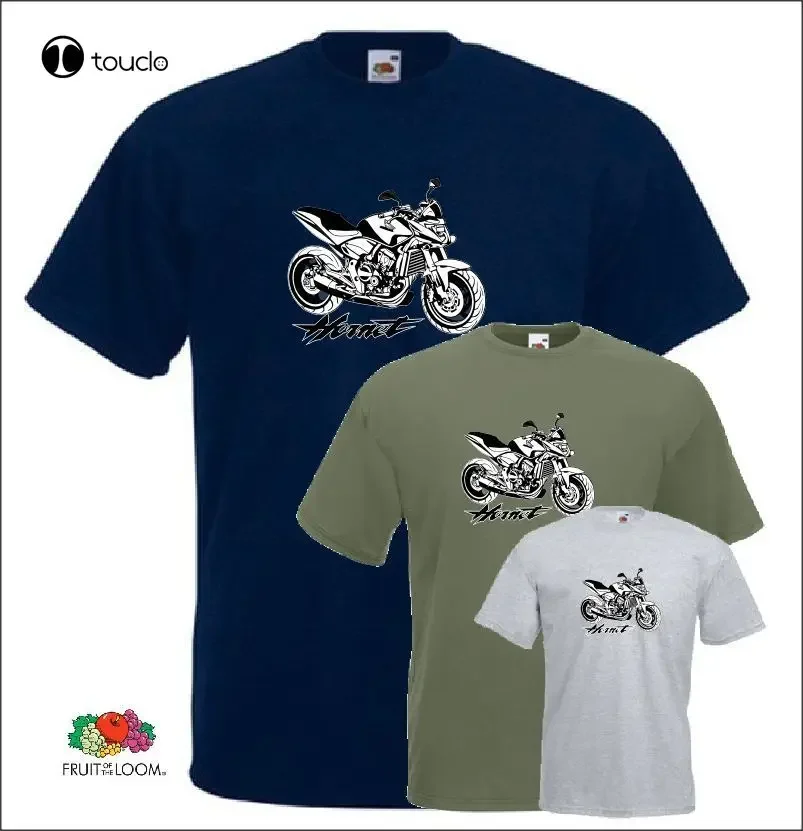 New Summer Tee Shirt Japan Motorcycle Hornet 600 T-Shirt Motorcycle Shirt - Fruit Of The Loom Cool T-Shirt