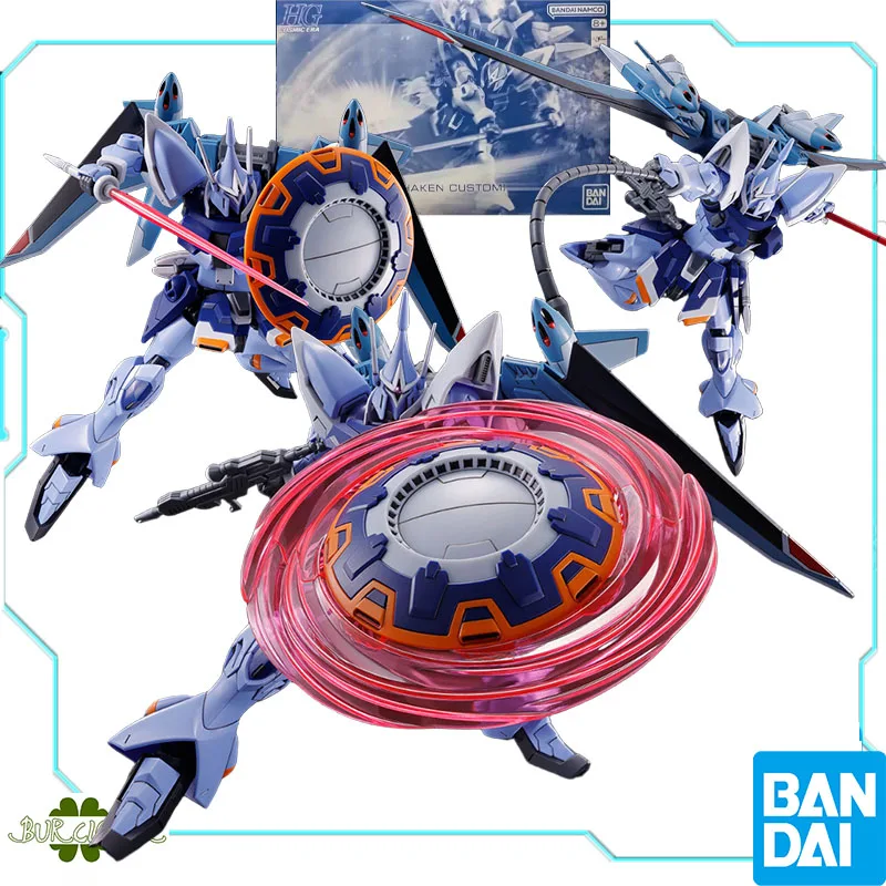 

Bandai оригинальный GUNDAM HG GYAN Strom HILDA HAKEN CUSTOM 1/144 аниме фигурка в сборе модель игрушки подарки для детей
