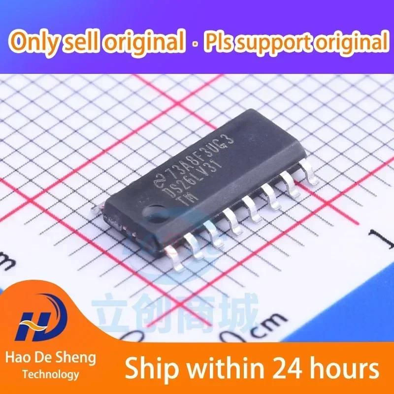 

10 шт./лот DS26LV31TMX DS26LV31TM DS26LV31 SOIC-16 новый оригинальный на складе