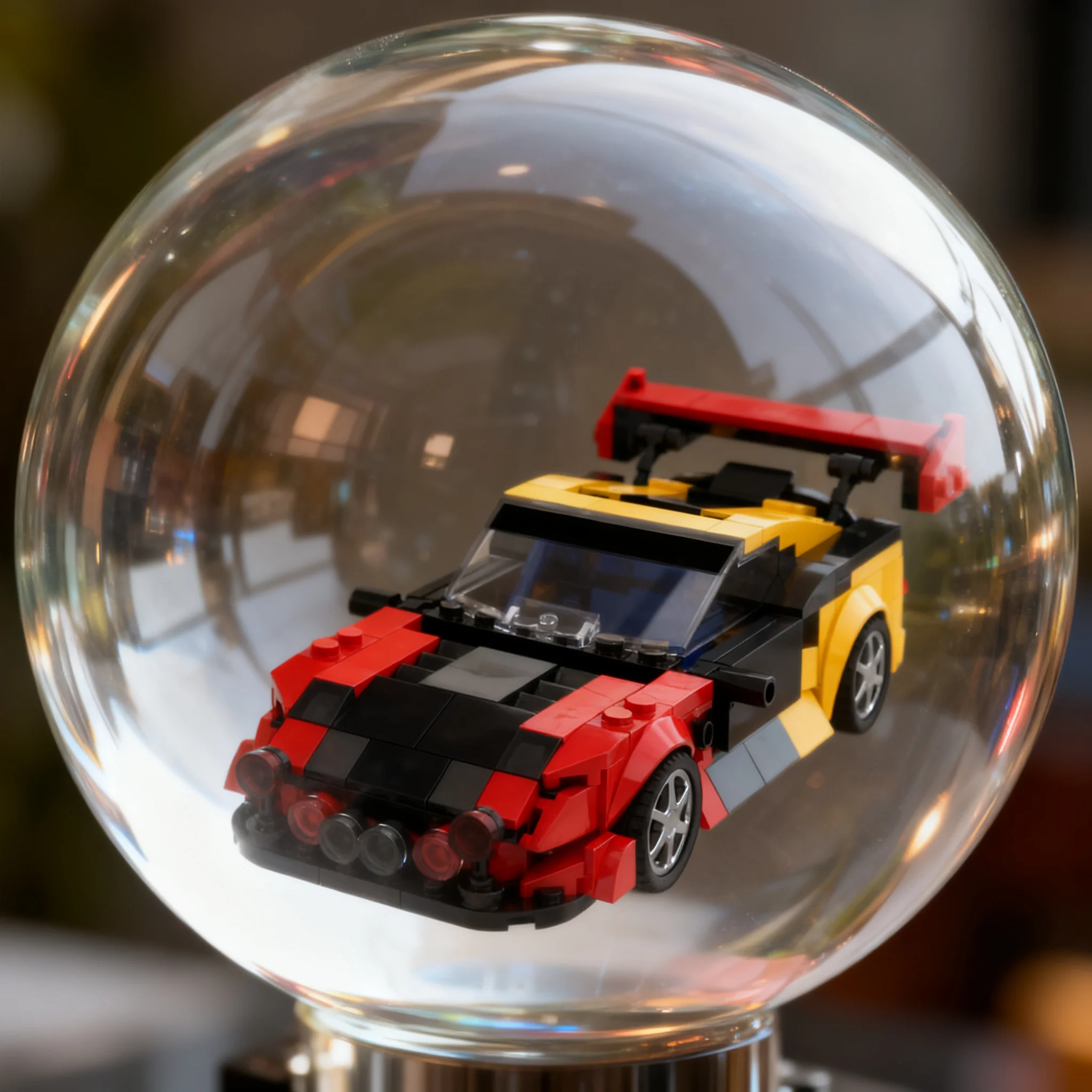 330pcs MOC Mazda Rx7 Red Bull Model Building Blocks Construction Toys Christmas Gifts Education DIY Brick Birthday Assemble