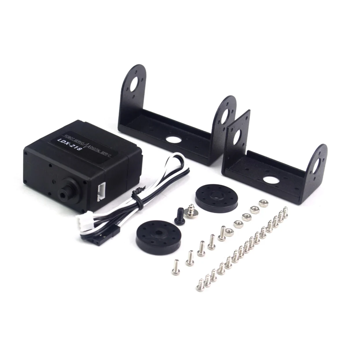 Hiwonder LDX-218 Full Metal Gear Digital Dual Ball Bearing Servo for Robot (Control Angle 180)