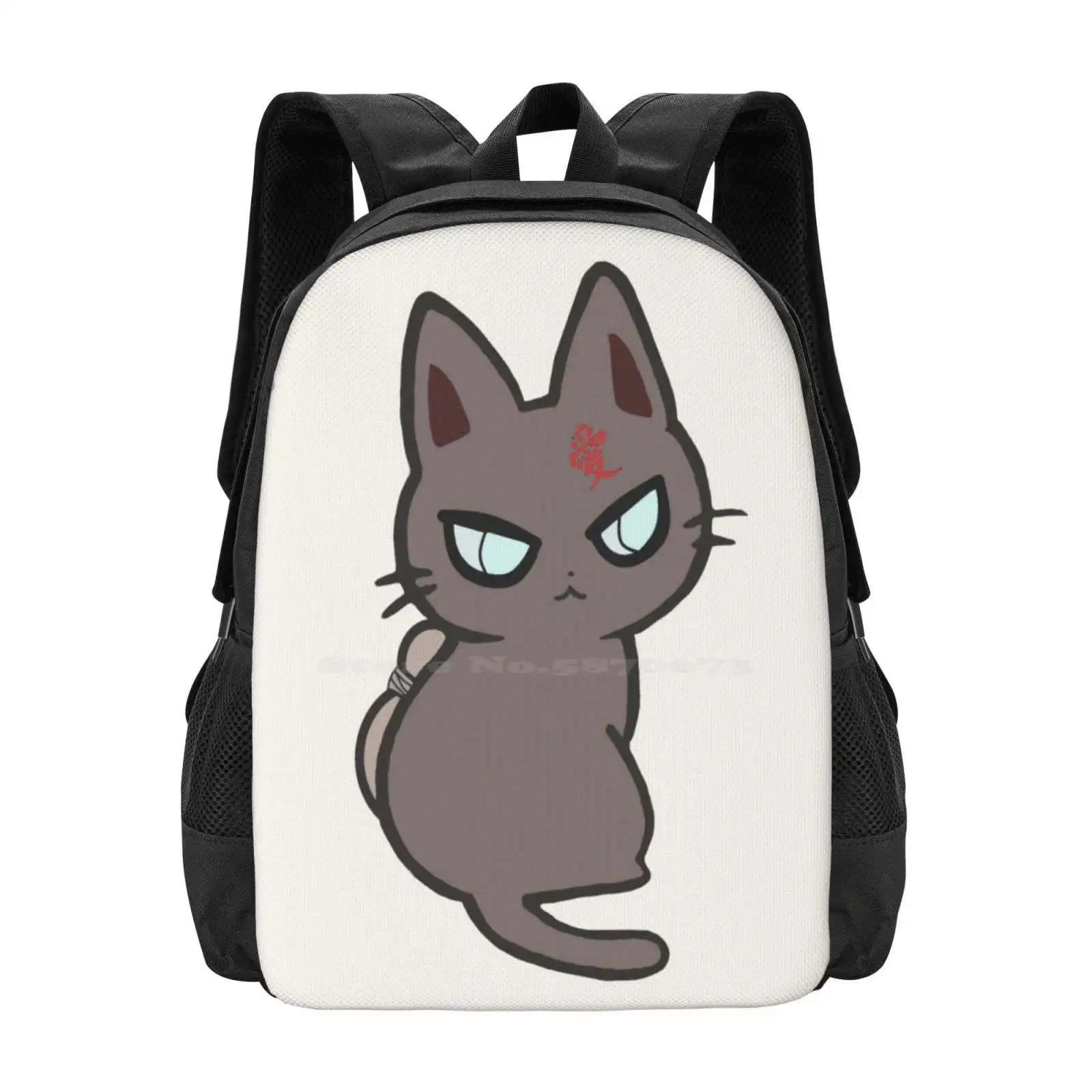 Meow Hot Sale Backpack Fashion Bags Of Uzumaki Konohamaru Hokage Kazekage Ichuraku Ramen Hidden Village Tempt Sora Vintage