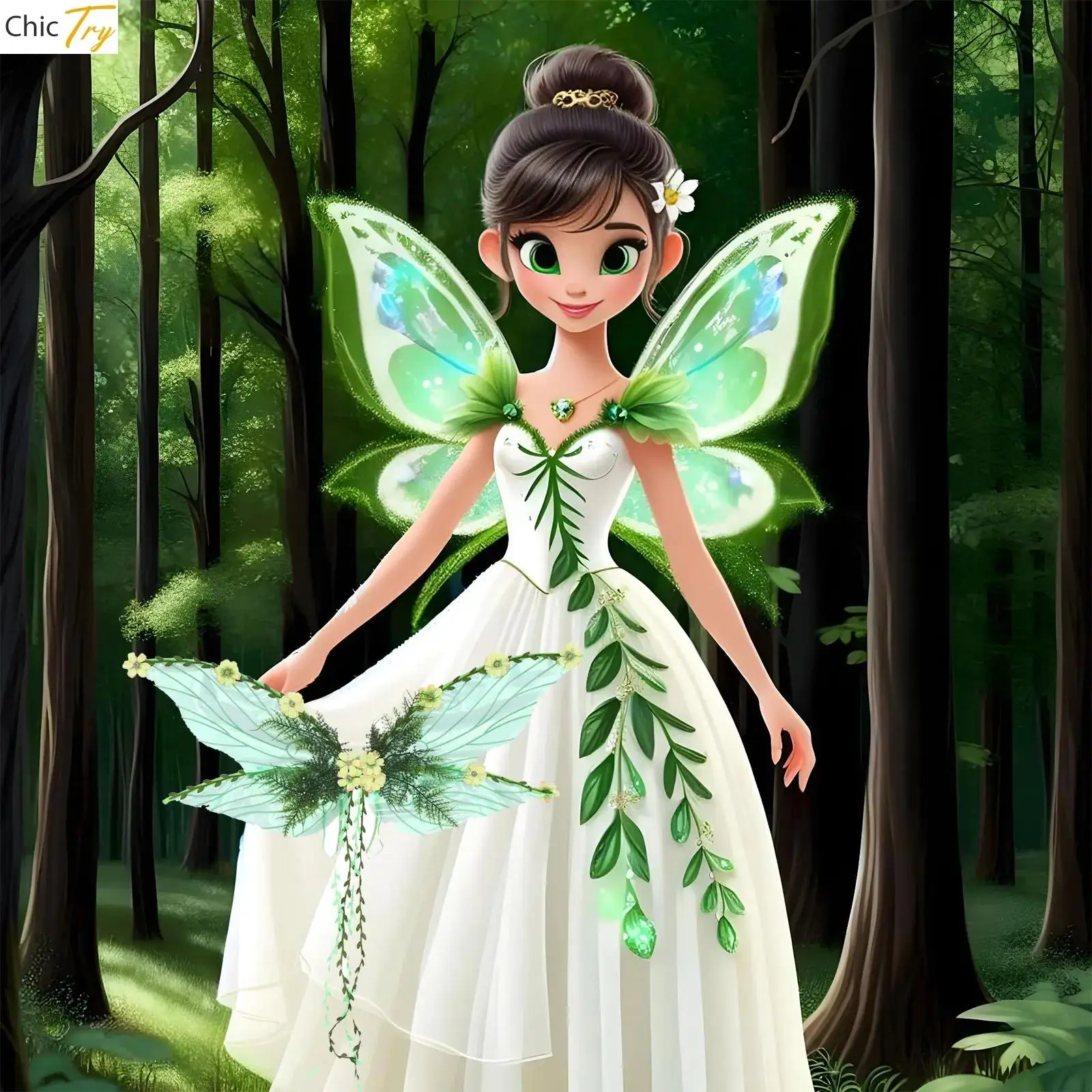 

Halloween Costumes Women Girls Butterfly Fairy Wings Cosplay Princess Leaves Vines Fairy Wings Carnival Party Favor Accessories