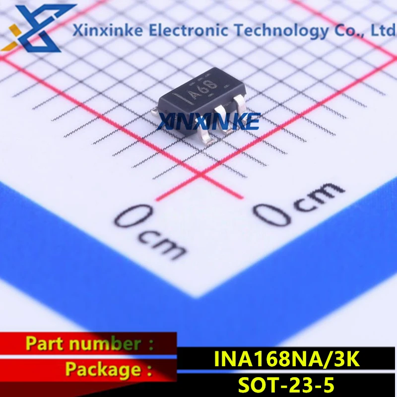 INA168NA/3K SOT-23-5 Current & Power Monitors & Regulators High Side Management Current Shunt Monitors Current Power