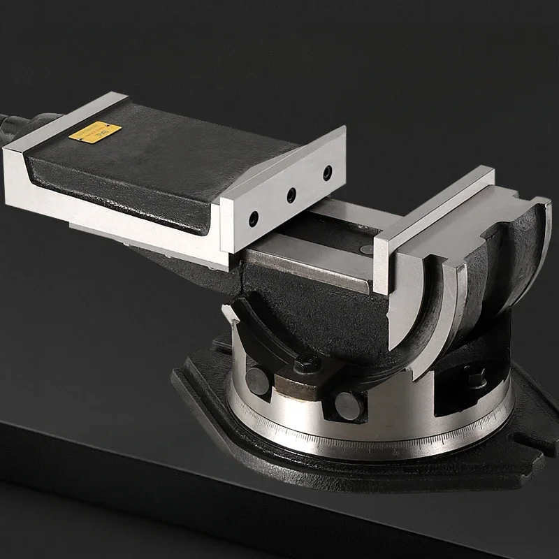 Milling machine tilting angle vice 360 degree rotation, tilting pliers 4 inch 5 inch 6 inch heavy duty precision machine