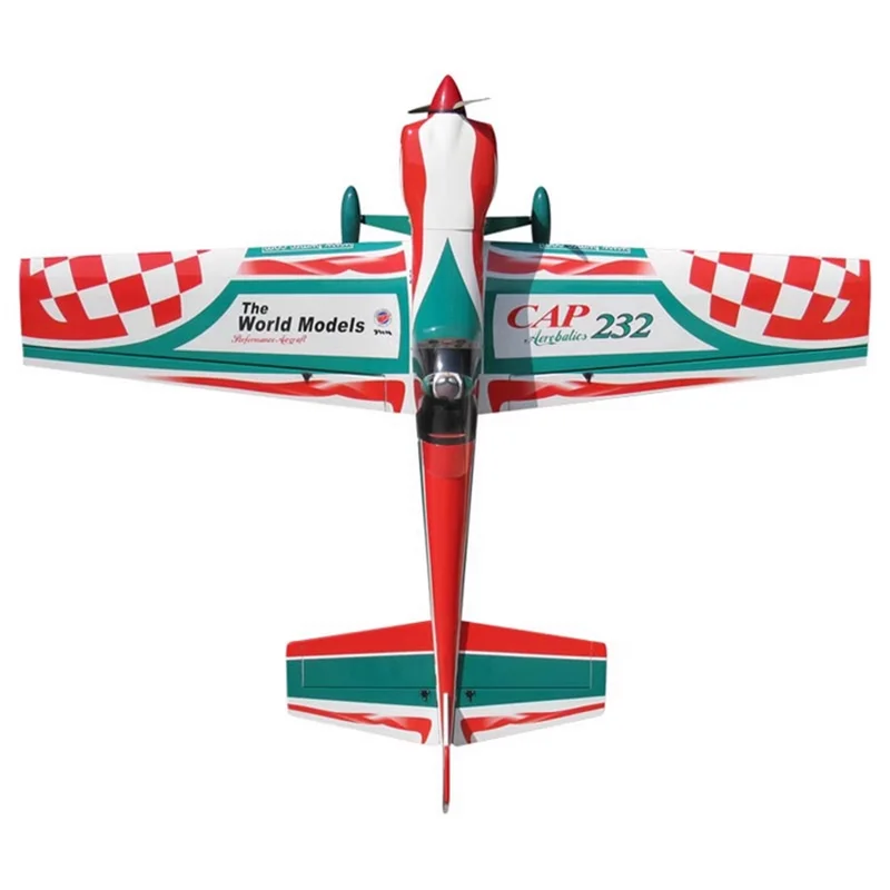 TWM Nitro RC Scale Aerobatic Airplane 1440mm Cap 232 46S Balsa Avion Model