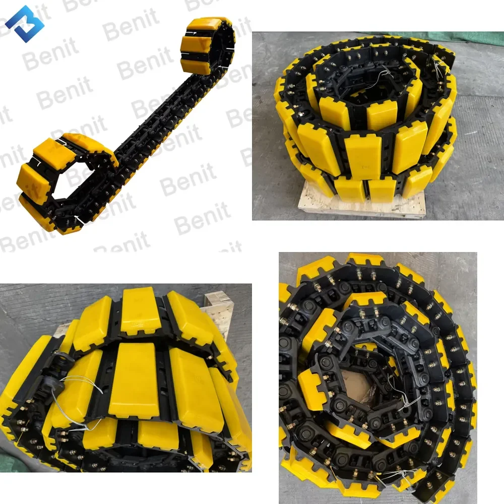 

2026 Hot Item High Quality Track Chain with Track Pad/ Track Shoes 24links for Milling Machine 2063505