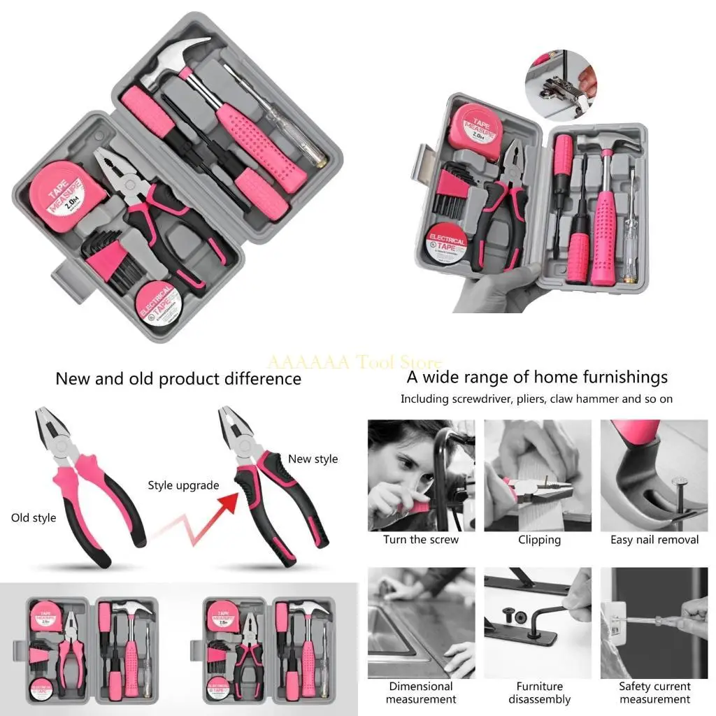 

A2BE Hove Home -Ratchet Set Set Home Repair Report Intrlement Комбинированные набор инструментов с смешанными ручными Прочный и