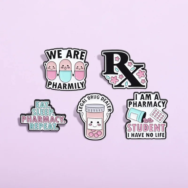 The Tears Of Medical Students Enamel Pin Custom I Am A Pharmacy Student Brooch Clothing Lapel Badges Jewelry Gift Wholesale