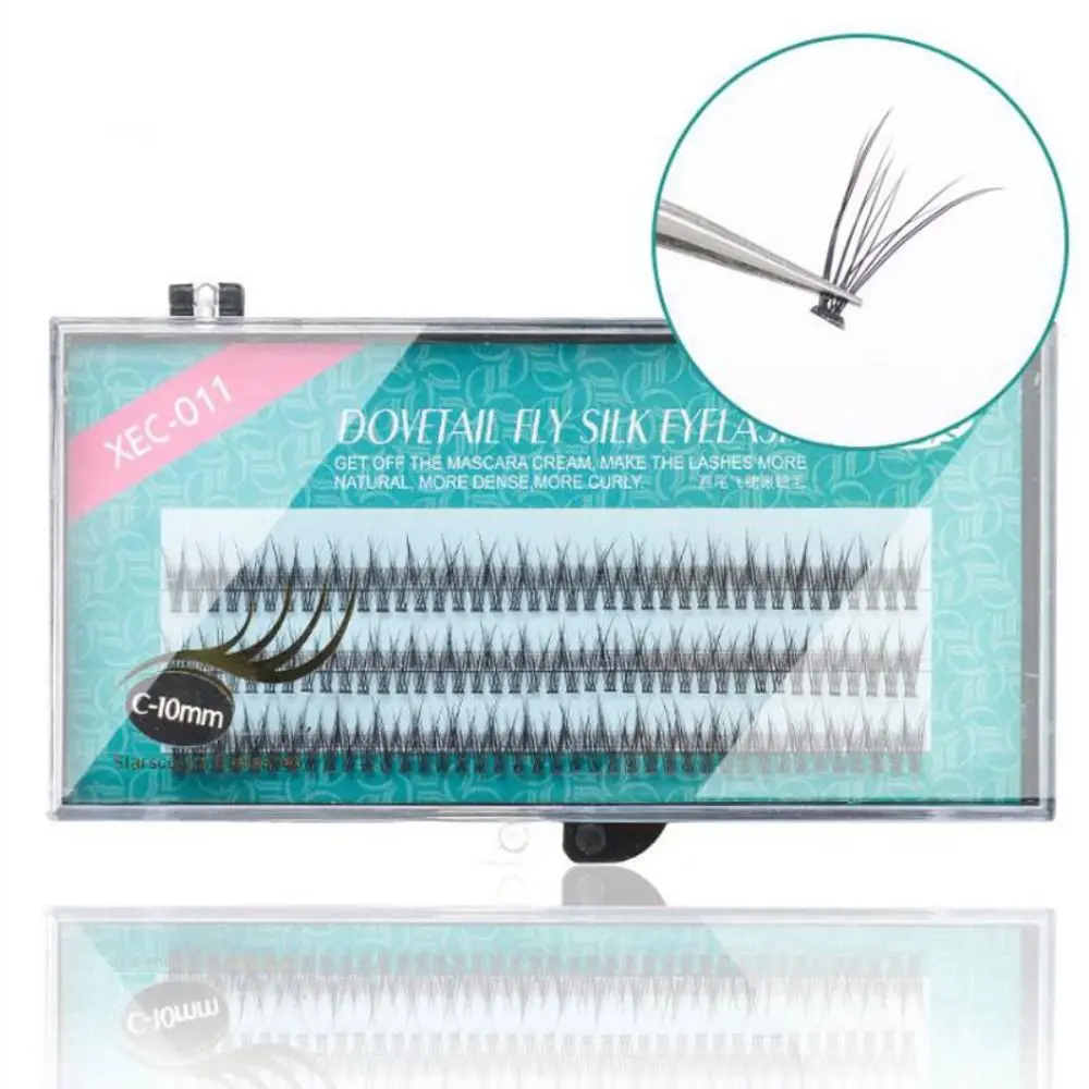 Eyelashes Extension DIY Natural Long Individual Eyelashes Premade Volume Fan Eyelashes Grafting Eyelashes
