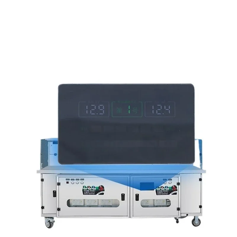 

Smokeless barbecue truck cleaning-free commercial high-end mobile stall purifier