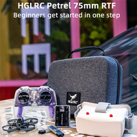 HGLRC Petrel 75Whoop Entry-level RTF Set 75mm Drone with C1 Remote Controller 5.8G FPV Goggles for FPV Pilot Beginner