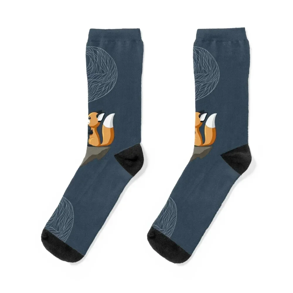 Fox Tea Socks warm winter Thermal man winter Socks Girl Men's