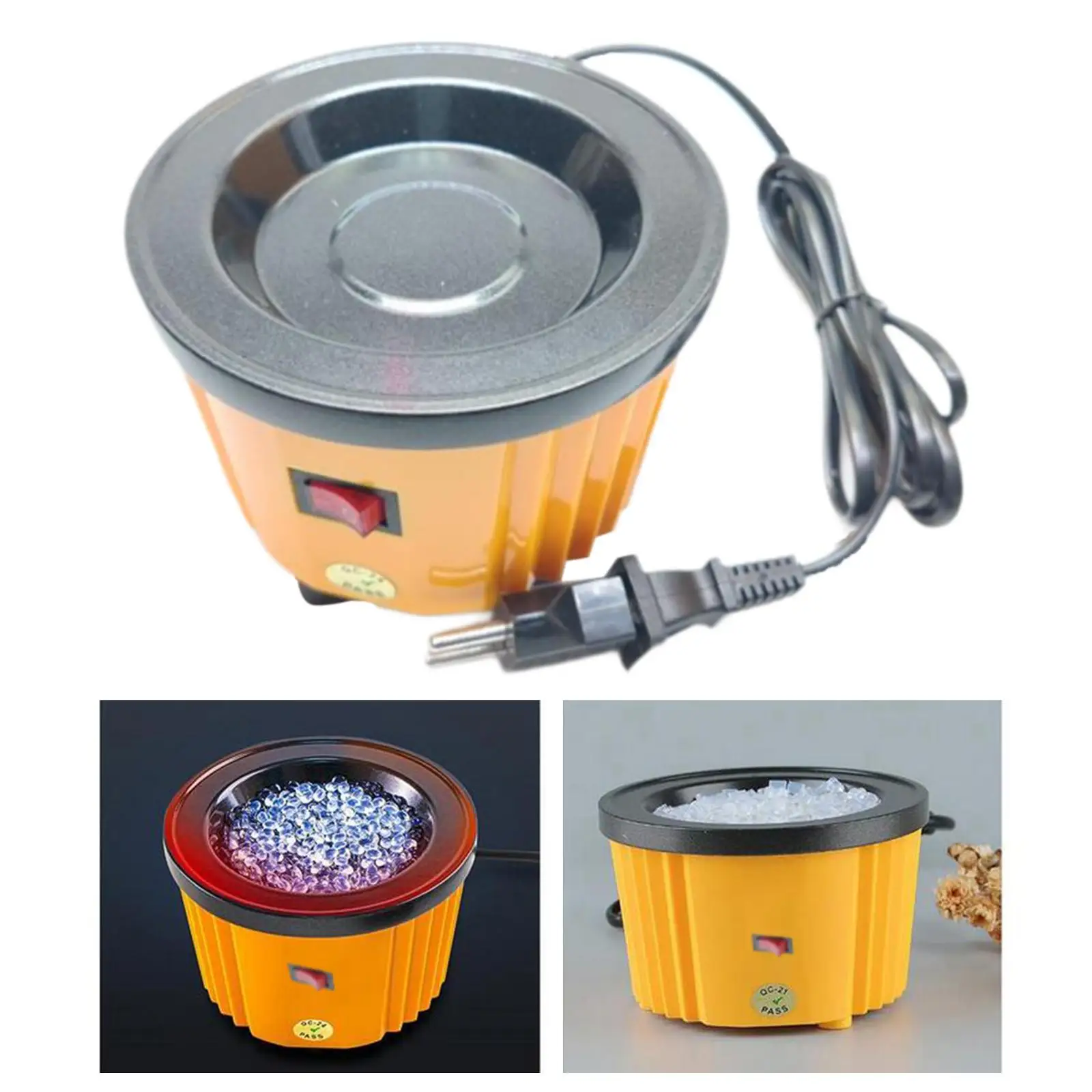 Hot Glue Pot 100W Electric Melting Pot for Beginners DIY Projects Countertop