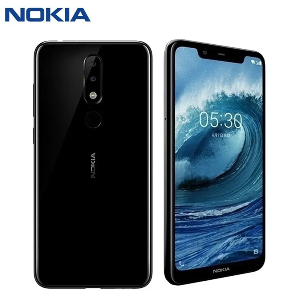 Nokia X5 Smartphone Photo Mobile Android  Global Older Machine LTE Version Fingerprint Used phone