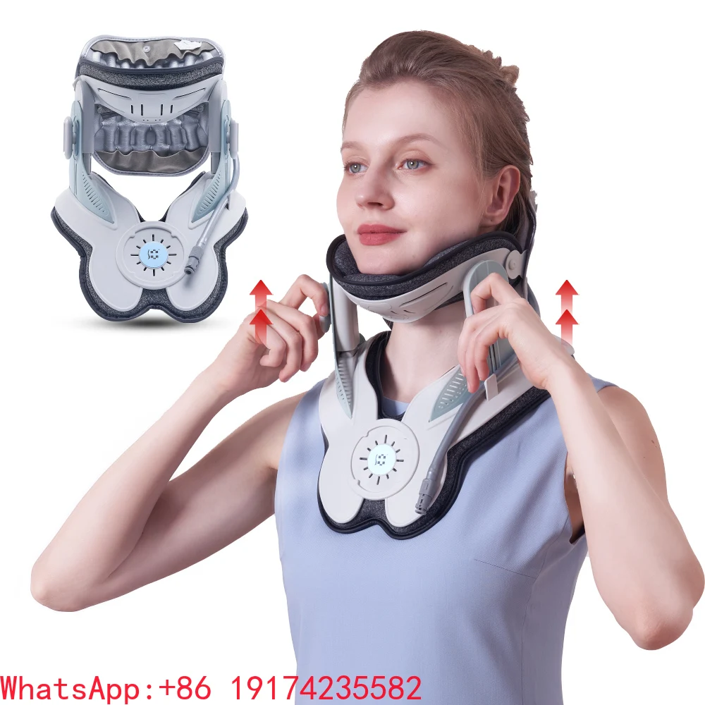 

Dropshipping Agent Chiropractic Posture Corrector Neck Cervical Traction Shoulder Relaxer for Tension Release