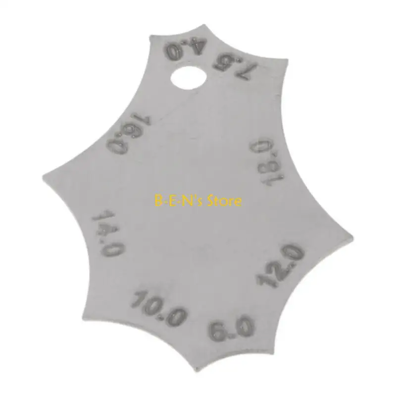 

Y1AD 2 Pieces Gage Fillet Weld Joint Welding Throat Depth Leg Length Gauge Ruler
